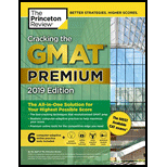Cracking the GMAT Premium Edition with 6 Computer-Adaptive Practice Tests, 2019
