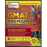 Cracking the GMAT Premium Edition with 6 Computer-Adaptive Practice Tests