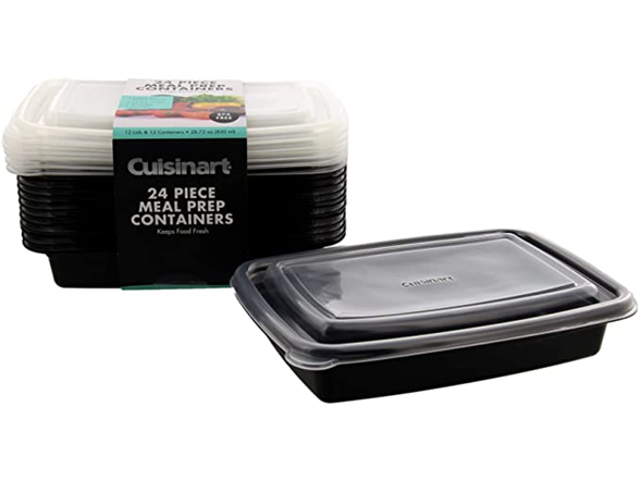 Cuisinart Meal Prep 1 Section Containers