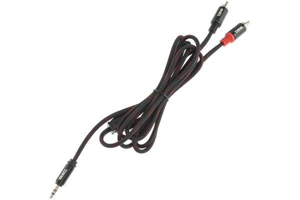 DS18 Car Audio, Aux Cable, High Quality Aux to RCA Cable 6 Feet DS18