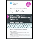 Differential Equations: Computing and Modeling, Tech Update - Access