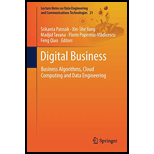 Digital Business: Business Algorithms, Cloud Computing and Data Engineering