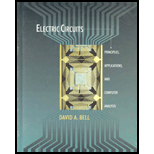 Electric Circuits : Principles, Applications and Computer Analysis