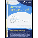 Emerge With Computers MindTap - Access Card