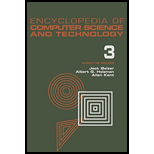 Encyclopedia of Computer Science and Technology, Volume 3