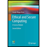 Ethical and Secure Computing