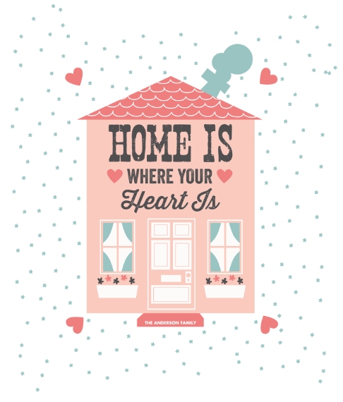 Everyday Framed Canvas Print, Chocolate, 8x10, Home Décor -Heart House (Canvas)