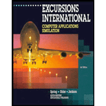 Excursions International : Computer Applications Simulation-Text Only