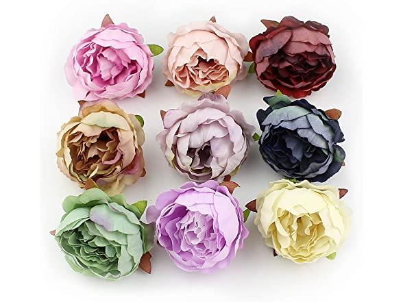 Fake Flower Heads in Bulk Wholesale