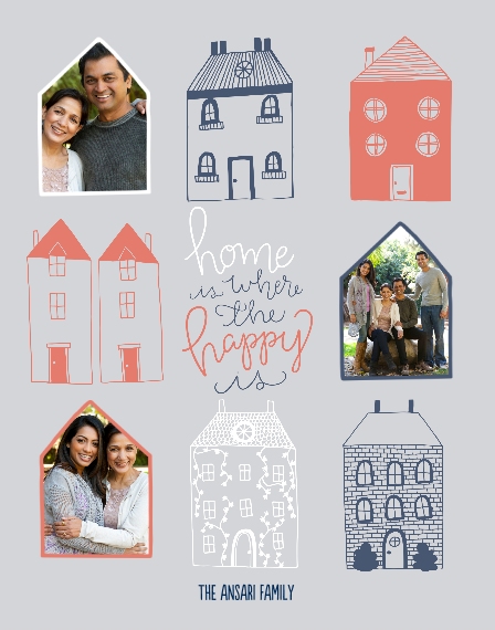 Family + Friends 11x14 Poster, Home Décor -Happy Homes