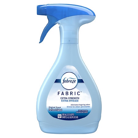 Febreze Odor-Eliminating Fabric Refresher, Extra Strength Original - 16.9 OZ