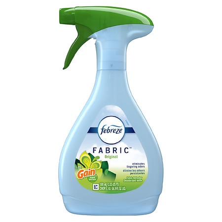 Febreze Odor-Eliminating Fabric Refresher with Gain, Original - 16.9 OZ