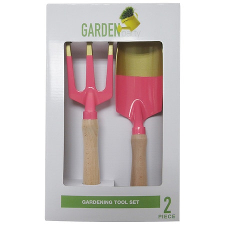 Festive Voice Pink 2pk Garden Tool Set - 1.0 ea