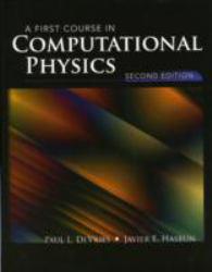 First Course in Computational Physics -With CD