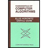 Fundamentals of Computer Algorithms (84 Printing)