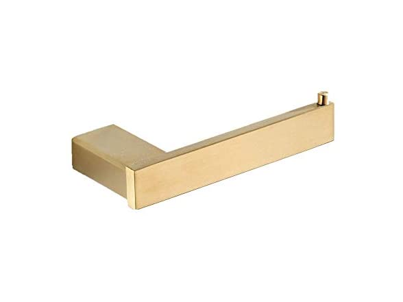 Gold Brushed Toilet Paper Holder