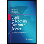 Guide to Teaching Computer Science: An Activity-Based Approach