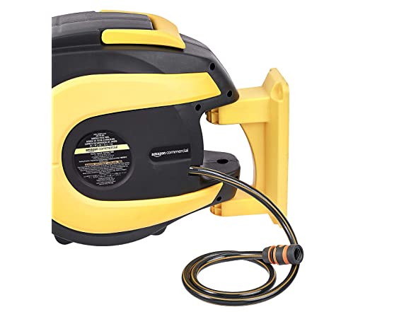 Heavy-Duty Garden Hose Reel w-50ft Hose