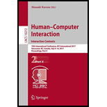 Human-Computer Interaction: Interaction Contexts