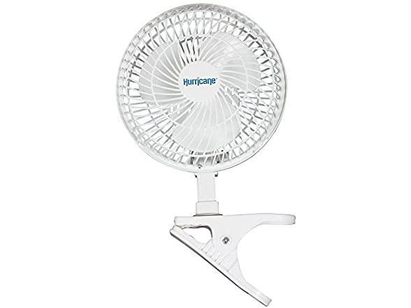 Hurricane Classic Clip Fan, 6 inch