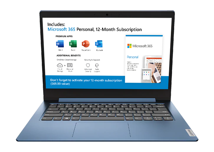 IdeaPad 1 (14", Intel) laptop