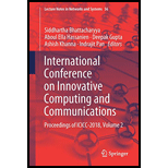 International Conference on Innovative Computing and Communications: Proceedings of ICICC 2018, Volume 2