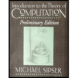 Introduction to the Theory of Computation : Preliminary Edition
