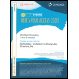 Invitation to Computer Science - MindTap