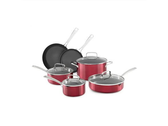 KitchenAid 10-PC Nonstick Cookware Set