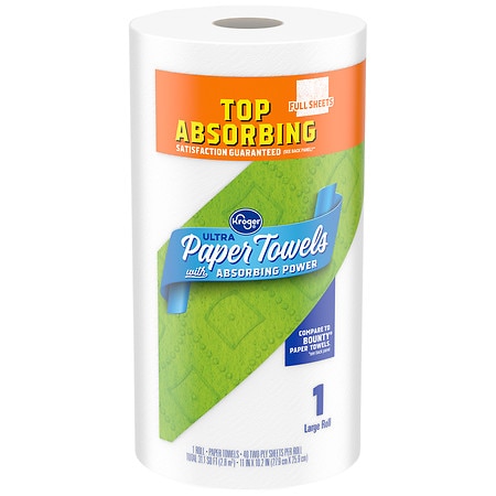 Kroger Ultra Absorbing Power, Full Sheet Paper Towels - 112.0 ea