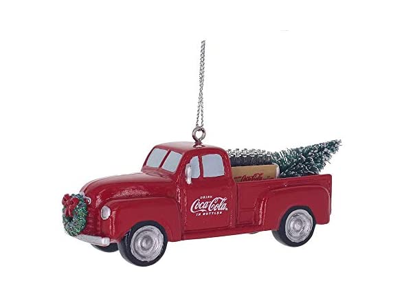 Kurt Adler Coca Cola Truck Ornament 1.3 Inches Tall