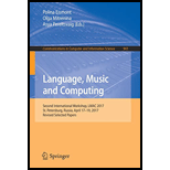 Language, Music and Computing