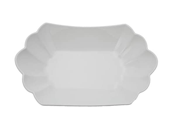 Le Regalo Scalloped Serving Bowl