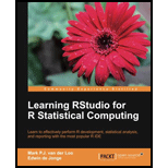 Learning RStudio for R Statistical Computing