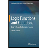 Logic Functions and Equations: Binary Models for Computer Science