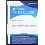 MCSA Guide to Installation, Storage, and Compute with Microsoft Windows Server 2016 - With MindTap
