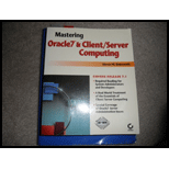 Mastering Oracle7 and Client/ Server Comput.