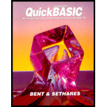 Microsoft QuickBASIC : An Introduction to Computer Programming on the IBM PC