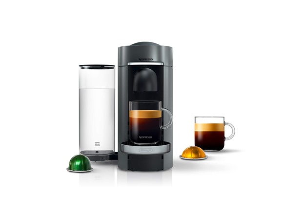 Nespresso VertuoPlus Deluxe Coffee and Espresso Machine