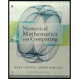 Numerical Mathematics and Computing (Looseleaf) (Custom)