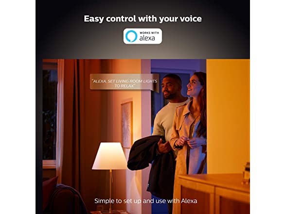 Philips Hue Color Ambiance Smart Bulb (Open Box)