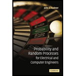 Probability and Random Processes for Electrical and Computer Engineers