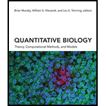 Quantitative Biology: Theory, Computational Methods, and Models