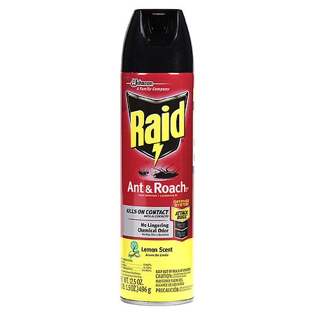 Raid Ant & Roach Killer 26 Lemon - 17.5 oz