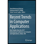 Recent Trends in Computer Applications