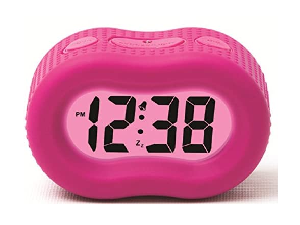 Rubber Digital Alarm Clock