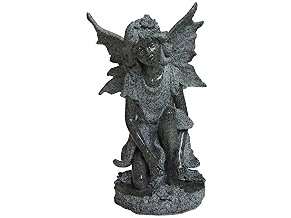 Santa's Workshop 13" Resin Kneeling Fairy