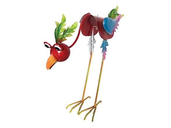 Santa's Workshop 18.5" Iron Red Jungle Bird