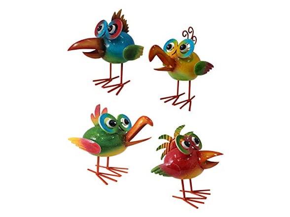 Santa's Workshop 8.25" Iron Baby Jungle Birds