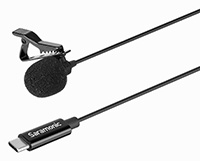 Saramonic Ultra-Compact Clip-On Lavalier Microphone With USB-C For Android & Computers